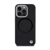 BMW Signature Liquid Silicone MagSafe - Case for iPhone 15 Pro (Black)