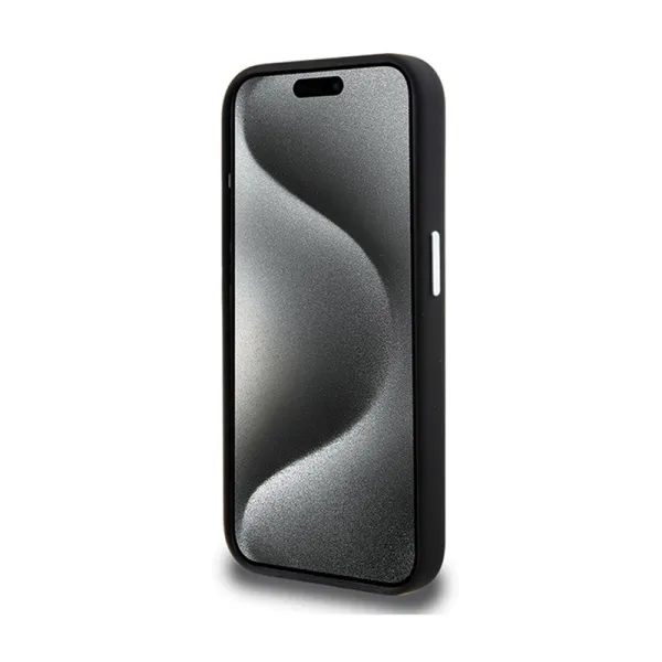 BMW Signature Liquid Silicone MagSafe - Case for iPhone 15 Pro (Black)