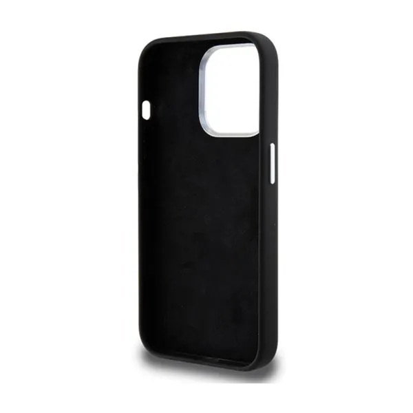 BMW Signature Liquid Silicone MagSafe - Case for iPhone 15 Pro (Black)