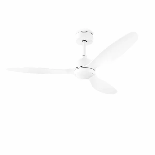 LED Ceiling Fan with 3 ABS Blades Flaled InnovaGoods White 36 W