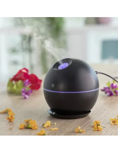 Mini Humidifier Scent Diffuser Black InnovaGoods