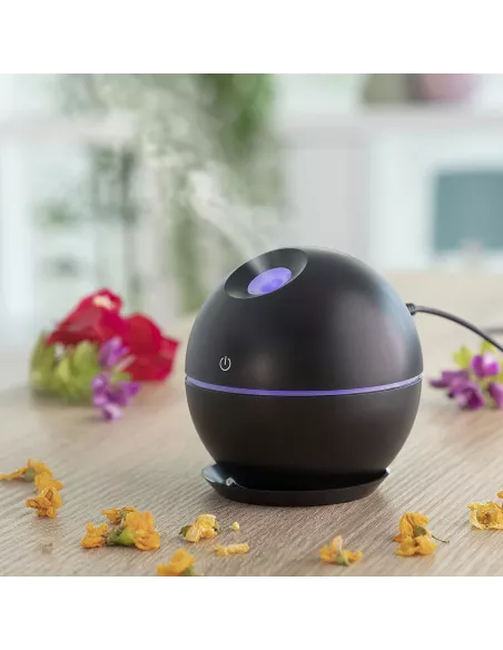 Mini Humidifier Scent Diffuser Black InnovaGoods