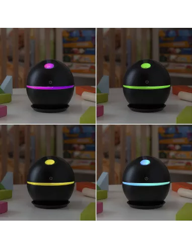 Mini Humidifier Scent Diffuser Black InnovaGoods