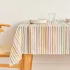 Dėmėms atspari staltiesė Belum Naiara 4-100 Spalvotas 180 x 180 cm Dryžuotas