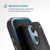 Speck Presidio2 Grip ClickLock & MagSafe - iPhone 16 Case (Black / Slate Gray / White)