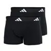 Men's Boxer Shorts Adidas Active Flex Cotton Black 2 Units