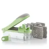 7 in 1 vegetable cutter, grater and mandolin with recipes and accessories Choppie Expert InnovaGoods