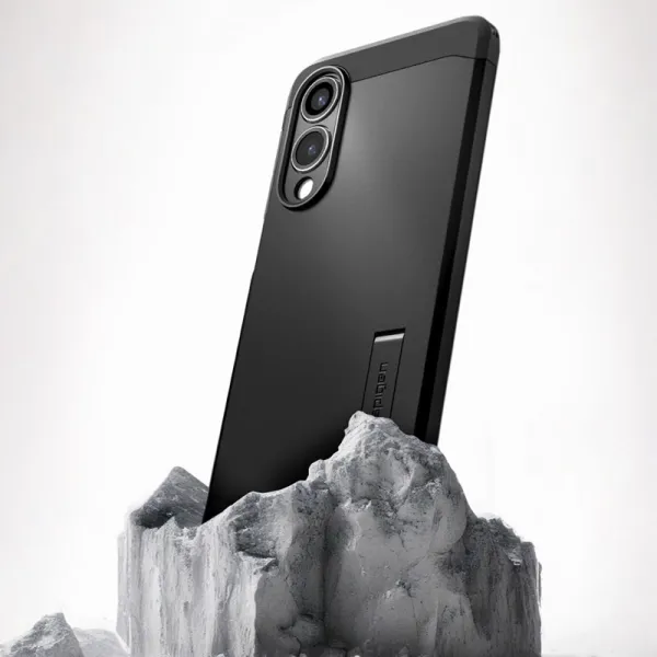 Spigen Tough Armor MagSafe - Case for Samsung Galaxy S25 Edge (Black)