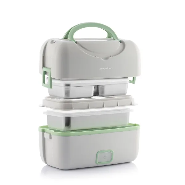 3-in-1 Electric Steamer Lunch Box with Recipes Beneam InnovaGoods