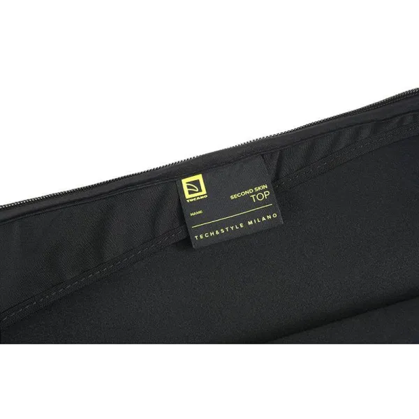 Tucano Top Second Skin - Sleeve for MacBook Air 15” (M4/M3/M2/2025-2023) / Pro 15" / Notebook 14” / 13” (Black)