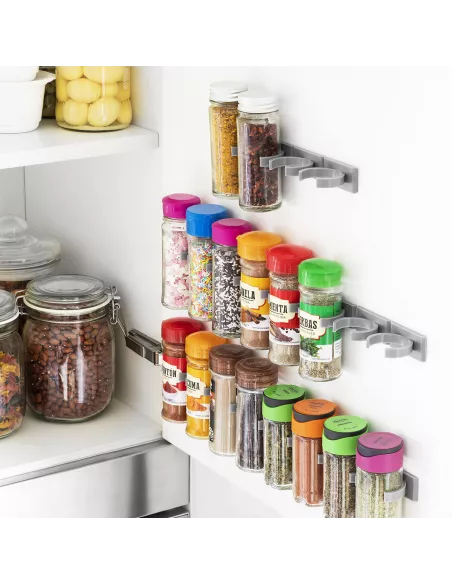 Adhesive and Divisible Spice Organiser Jarlock x20 InnovaGoods