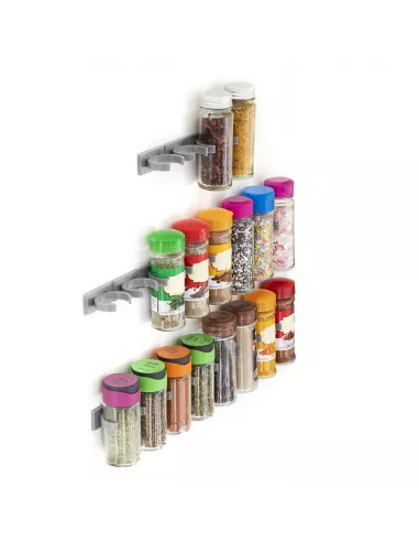 Adhesive and Divisible Spice Organiser Jarlock x20 InnovaGoods