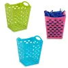 Pyykkipoikakori Keltainen Sininen Oranssi Pinkki Polyetyleeni Muovinen 13 x 17 x 13 cm (12 osaa)