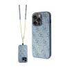 Guess Crossbody 4G Metal Logo - iPhone 14 Pro Case (blue)