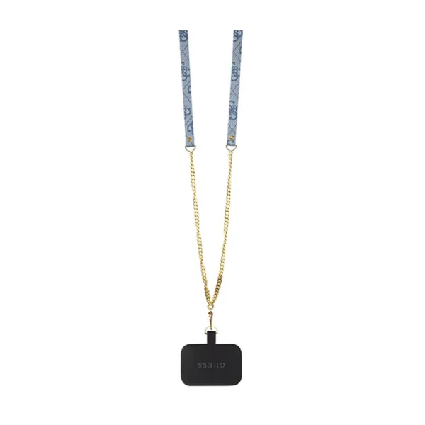 Guess Crossbody 4G Metal Logo - iPhone 14 Pro Case (blue)