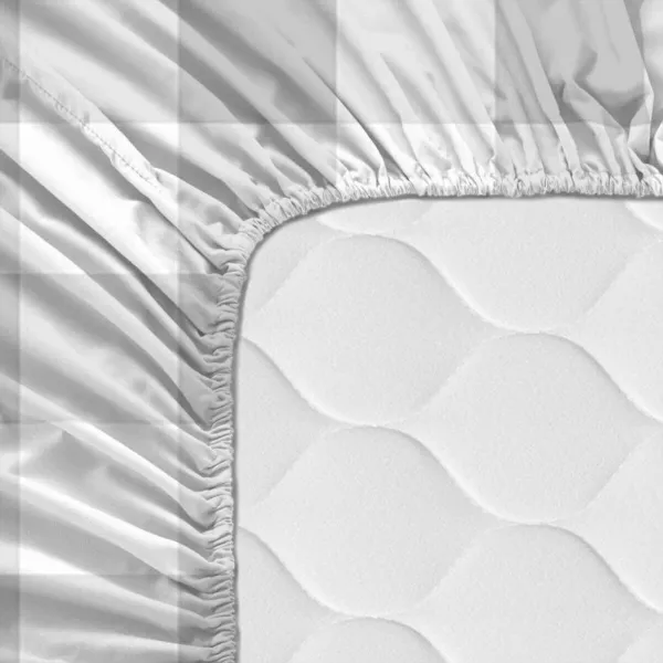 Подогнанный нижний лист HappyFriday Basic Kids Серый 105 x 200 x 32 cm Виши