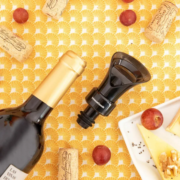 2-in-1  Wine Stopper with Pourer and Aerator Wintopp InnovaGoods