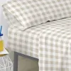 Подогнанный нижний лист HappyFriday Basic Kids Бежевый 90 x 200 x 32 cm Виши