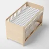 Подогнанный нижний лист HappyFriday Basic Kids Серый 60 x 120 x 14 cm Виши