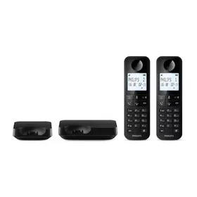Bezvadu Tālrunis Philips D2702 DUO Melns 2 gb.