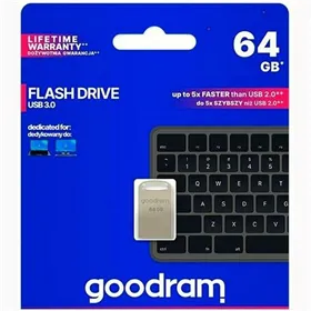 USB atmintukas GoodRam UPO3 Pilka Sidabras 64 GB