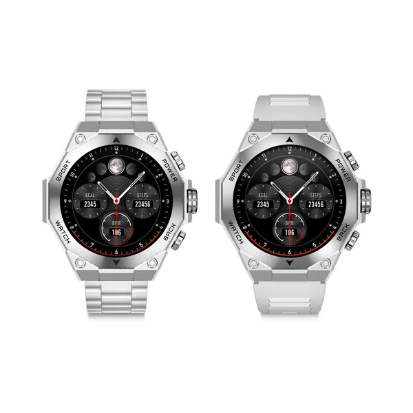 Nutikell KSIX Hõbedane 1,43"