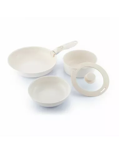 Set of Pans with Removable Handle and Lid Passet InnovaGoods 5 Pieces