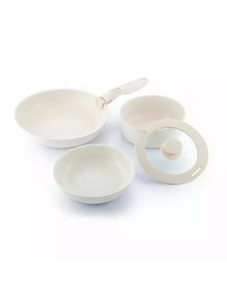 Set of Pans with Removable Handle and Lid Passet InnovaGoods 5 Pieces