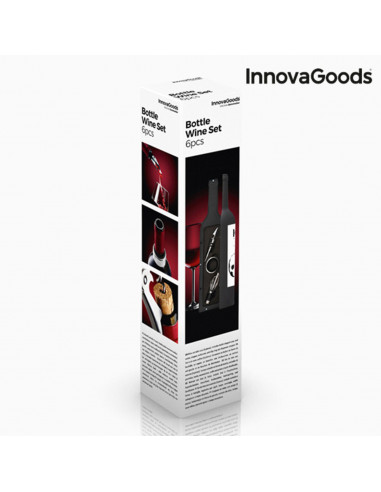 Bottle Wine Set InnovaGoods 5 Pieces