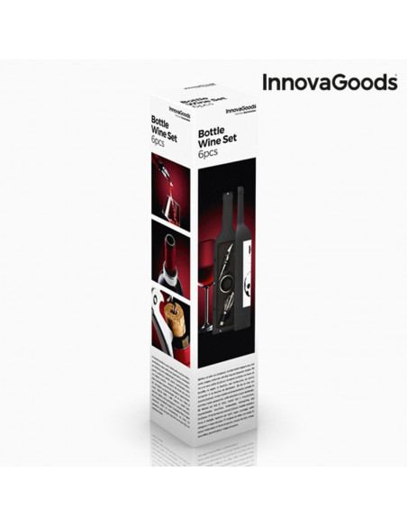 Bottle Wine Set InnovaGoods 5 Pieces