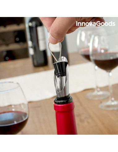 Bottle Wine Set InnovaGoods 5 Pieces