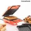 2-in-1 Waffle and Sandwich Maker with Recipes Wafflicher InnovaGoods