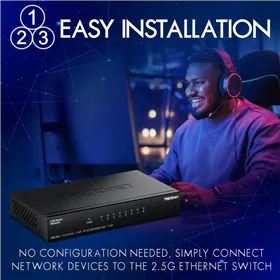 Komutatorius Trendnet TEG-S381