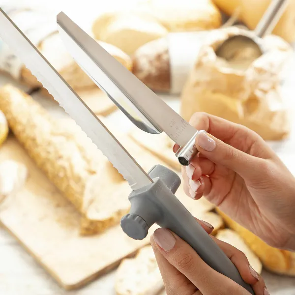 Bread Knife with Adjustable Cutting Guide Kutway InnovaGoods