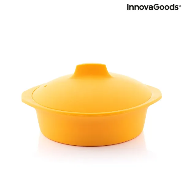 Multifunction Silicone Steamer with Recipes Silicotte InnovaGoods