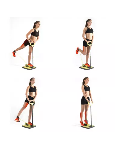 Buttocks & Legs Fitness Platform with Exercise Guide InnovaGoods