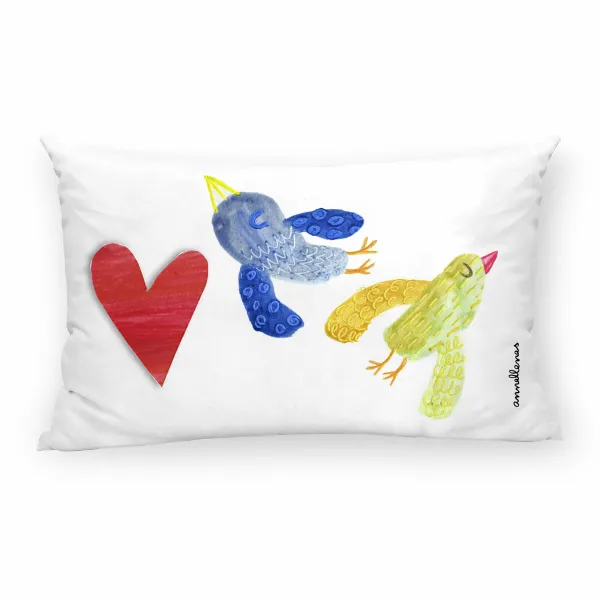 Чехол для подушки Decolores Volant Разноцветный 30 x 50 cm