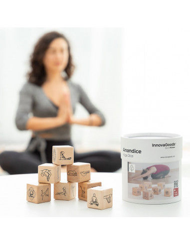 Yoga Dice Game Anandice InnovaGoods 7 Units