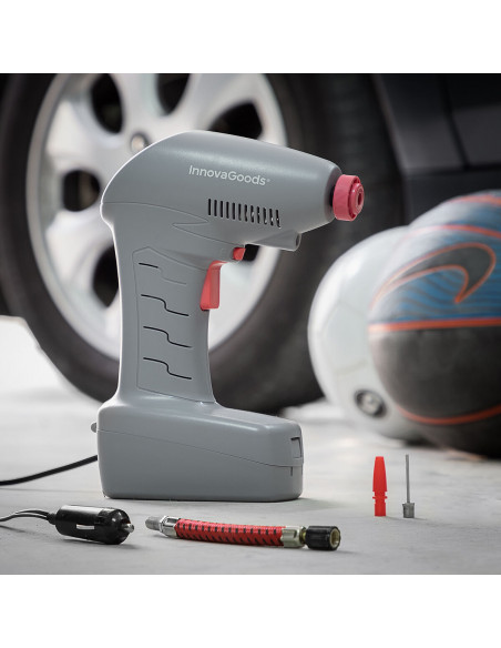 Portable Air Compressor with LED Light. Airpro+ InnovaGoods