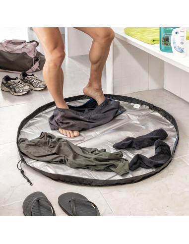 2 in 1 Changing Room Mat and Waterproof Bag Gymbag InnovaGoods