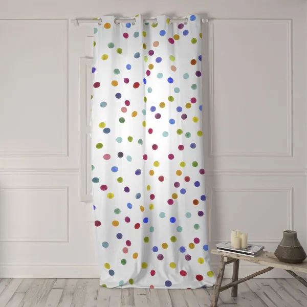 занавес HappyFriday Confetti Разноцветный конфетти 140 x 300 cm