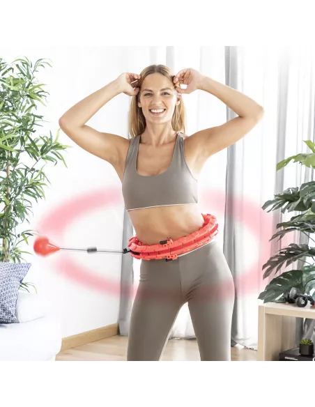 Adjustable Smart Fitness Hoop with Weight Fittehoop InnovaGoods