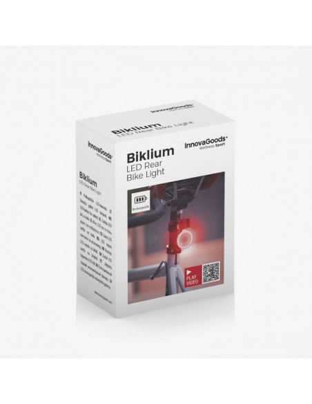 Rear LED light for Bike Biklium InnovaGoods