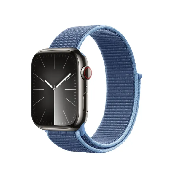 Crong Nylon - Sport Band for Apple Watch 38/40/41/42 mm (Ocean Blue)