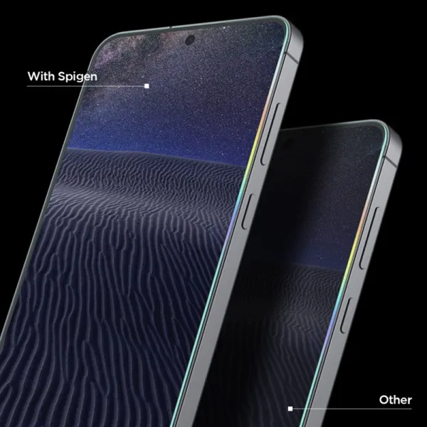 Spigen GLAS.TR EZ Fit Pro 2-Pack - Tempered Glass for Samsung Galaxy S25 FE