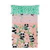 Antklodės užvalkalas be užpildo HappyFriday Moshi Moshi Panda garden Rožinė Lova 105 2 Dalys