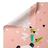 Bedding set HappyFriday Moshi Moshi Panda garden Pink Baby Crib 2 Pieces
