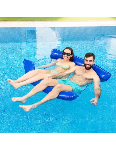 Double Floating Water Hammock for Swimming Pool Twolok InnovaGoods