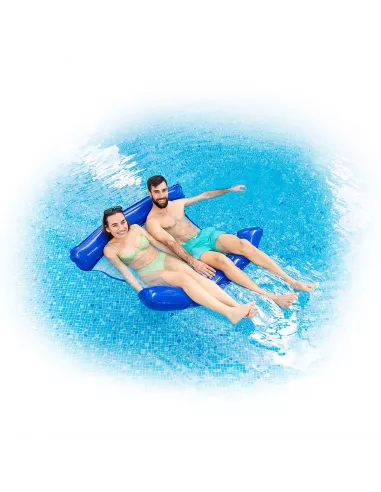 Double Floating Water Hammock for Swimming Pool Twolok InnovaGoods