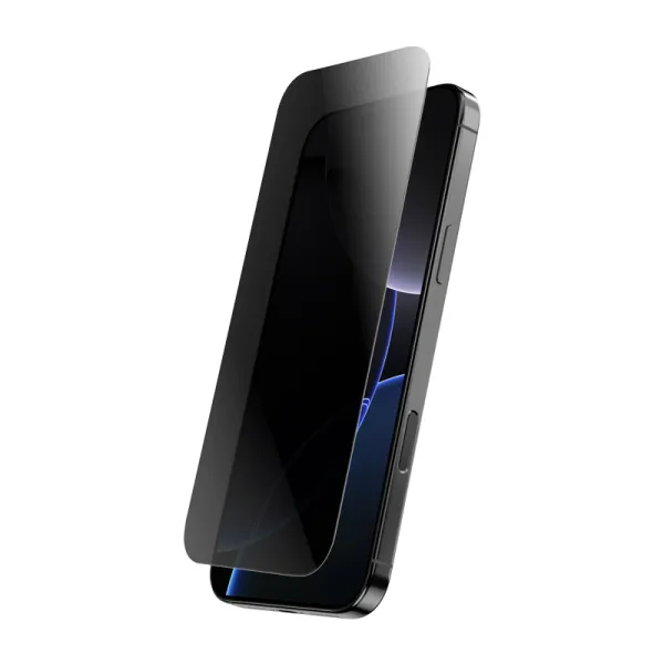Crong Privacy 3D Armor Glass - Tempered privacy glass iPhone 16 / iPhone 15